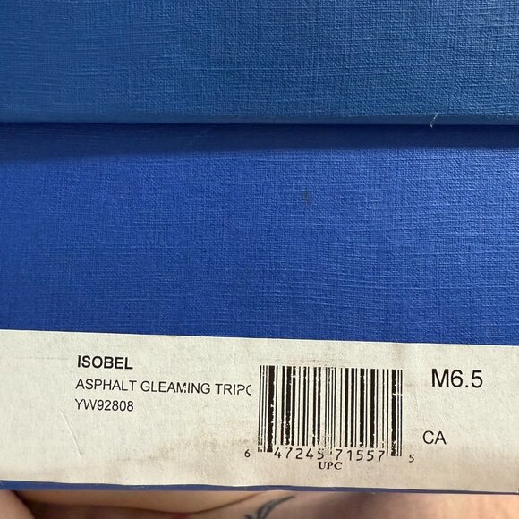 Stuart Weitzman Isobel Boots 6.5 Black Leather Lug Sole Block Heel Mid Calf - Picture 11 of 11